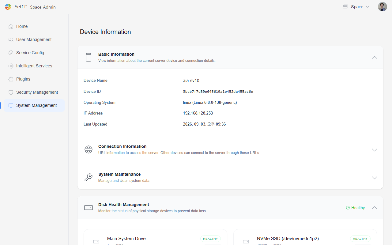 Device information