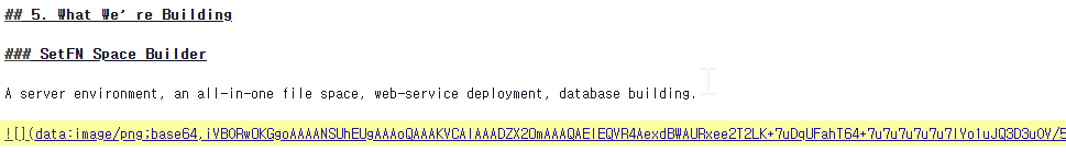 Markdown image - base64